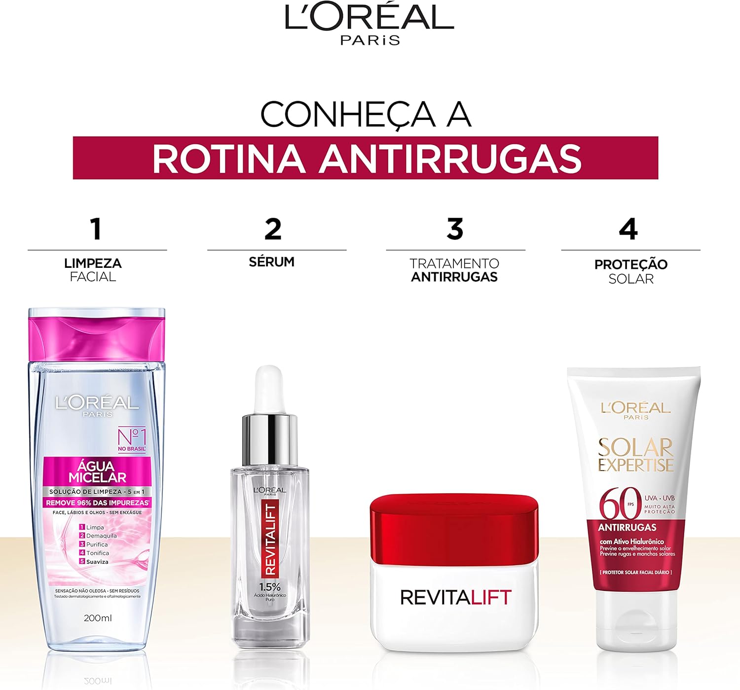 Caiu O Preço L'Oréal Paris Protetor Solar Facial Fps60 Antirrugas 8 81Balnp Cml. Ac Sl1500