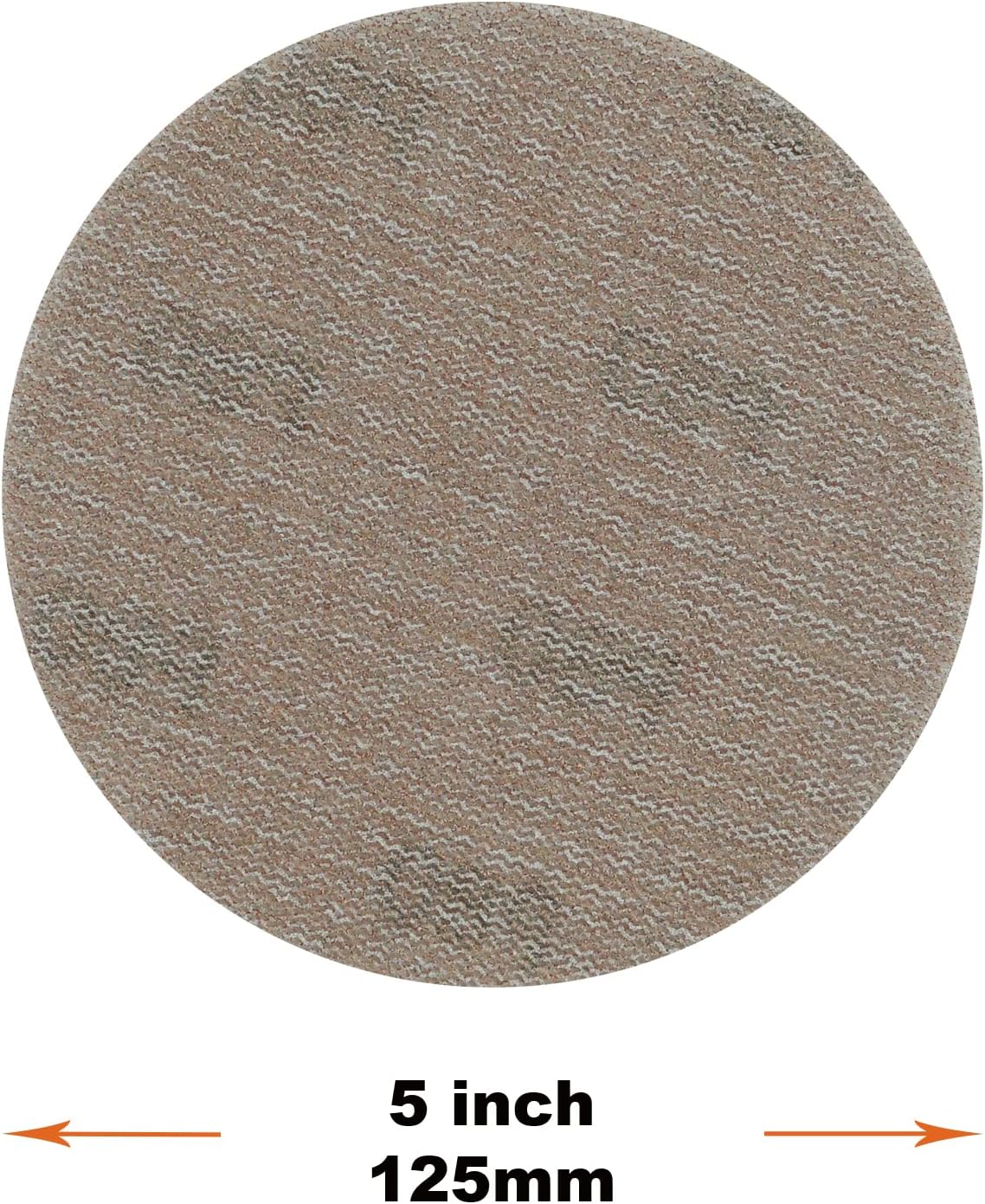 MAXXT 5" Hook & Loop DA Sander Backing Plate Pad 30 Sandpaper, Dual-Action Random Orbital Sanding Pad - Low Profile Edge, Medium Density - for MAXXT Brushless Orbit Sander R7303