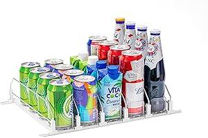 Adjustable Drink Organizer for Counter-Depth Fridges