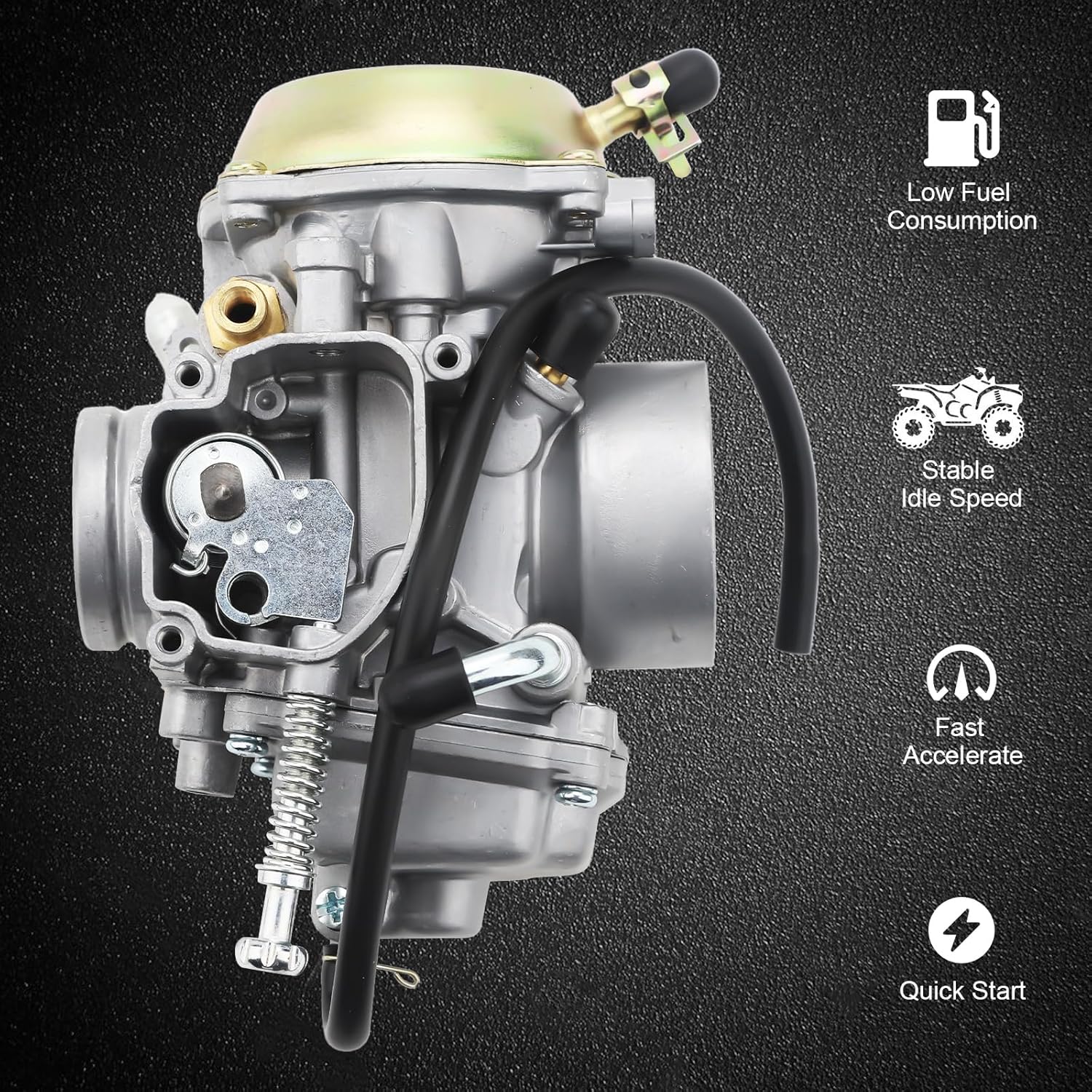 Carburetor for Polaris Sportsman 500 4x4 6X6 1996-2008,Carb For Polaris Ranger 500 Carburetor 1999-2009 with Air Filter