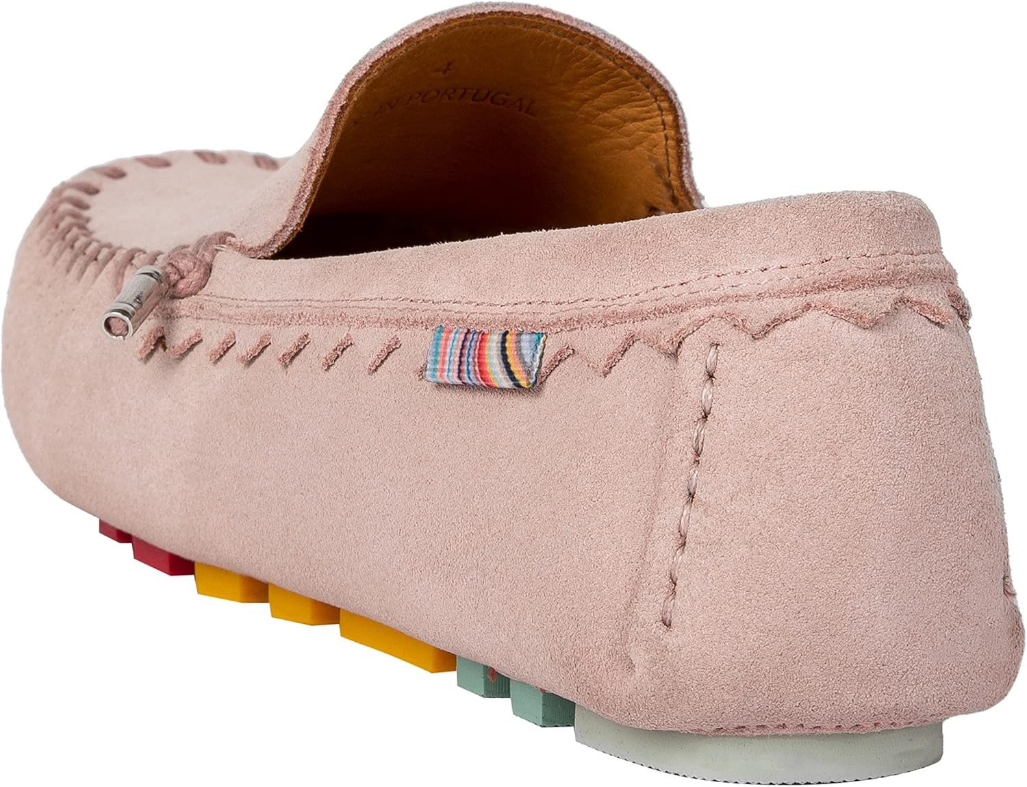 Paul Smith PS Womens Shoe Dustin Pink Driving Style Loafer, 6