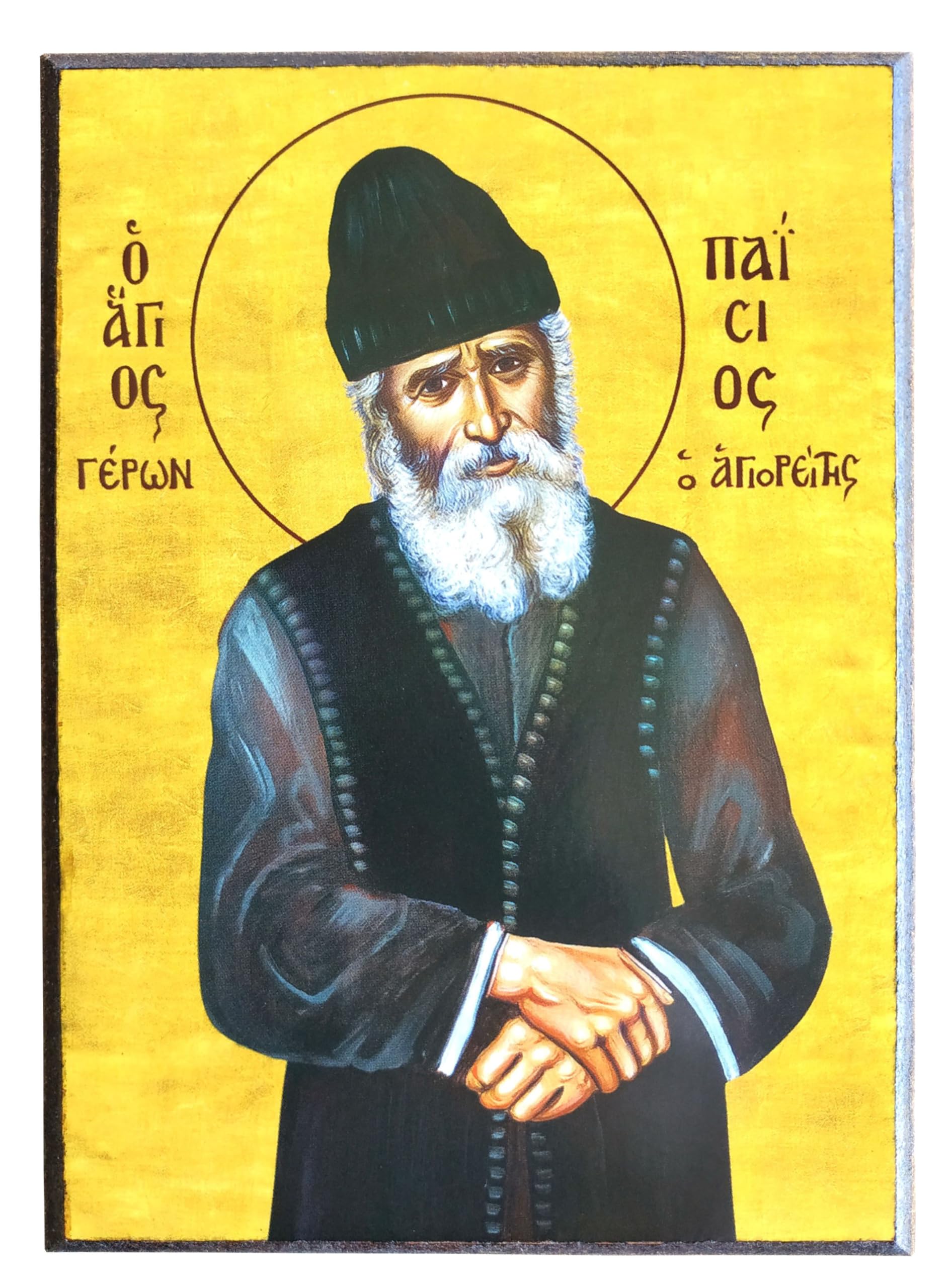 SAINT PAISIOS OF THE HOLY MOUNTAIN ATHOS - Greek Byzantine Orthodox Icon