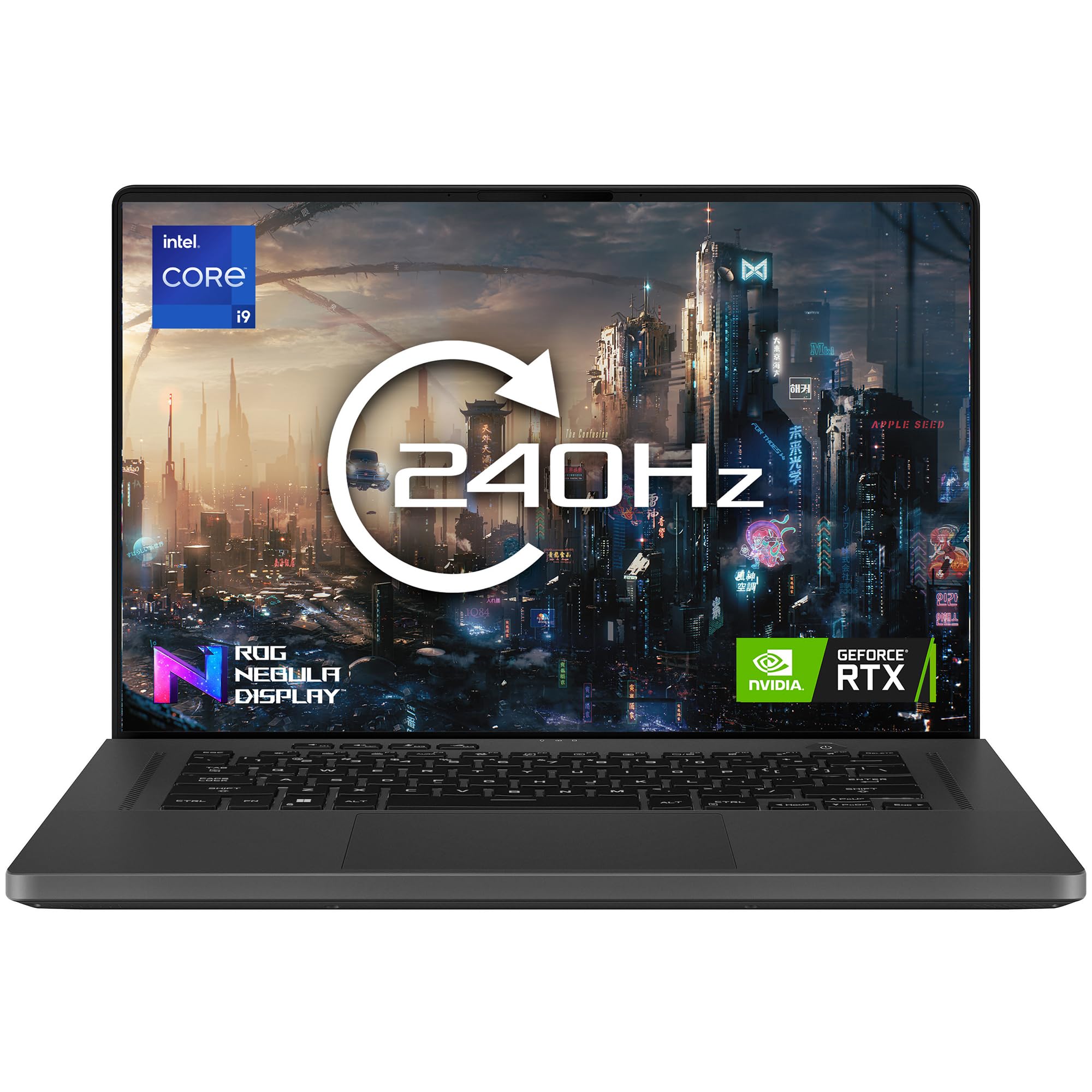 MESH Computers ASUS ROG Zephyrus G16 GU603VI Gaming Laptop (Intel Core i9-13900H (13th Gen), 48 GB DDR4-SDRAM, 2000 GB SSD, NVIDIA GeForce RTX 4070, 16" WQXGA, Windows 11 Pro)