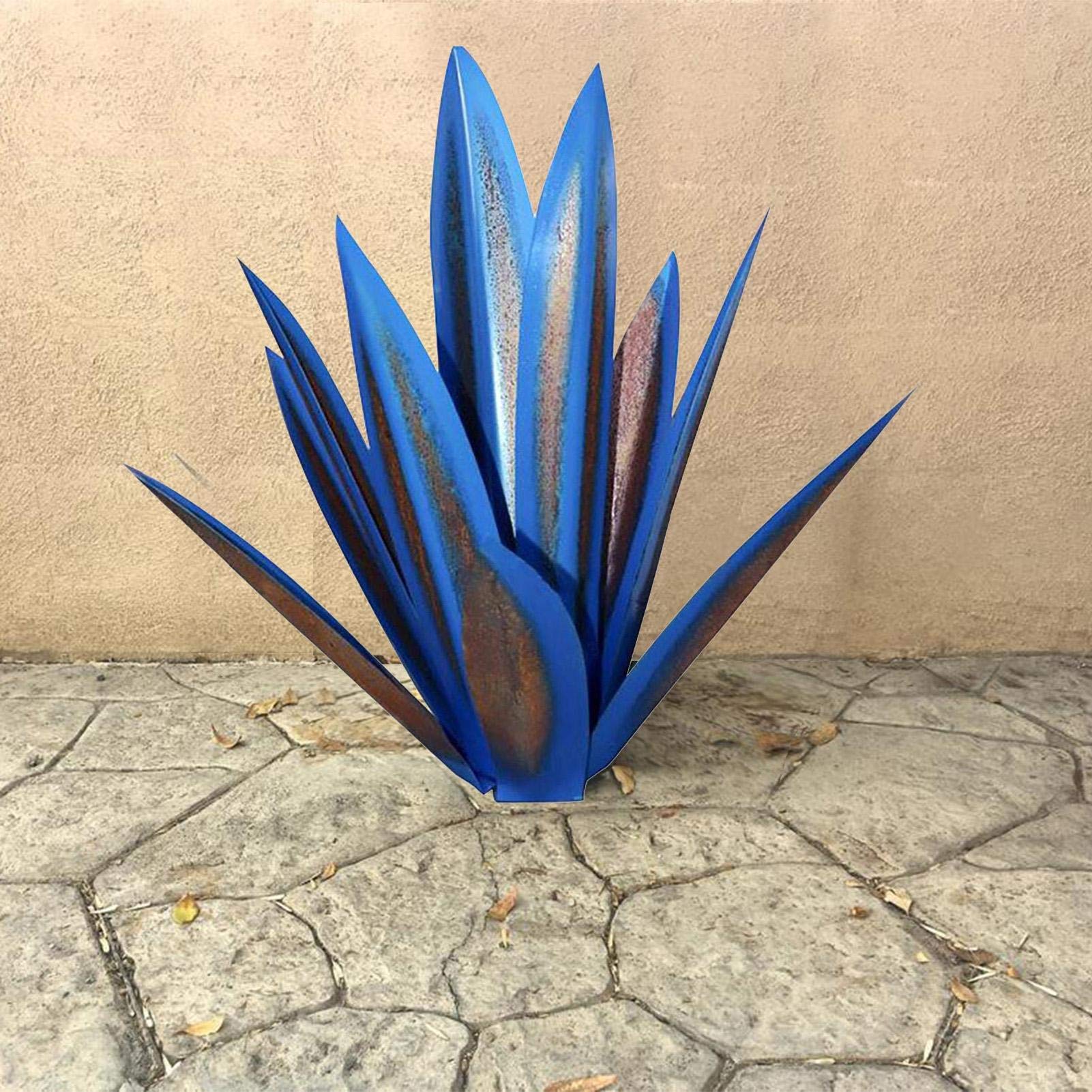 Tequila Scultura Rustica Fai da Te Metallo Agave Pianta Giardino Arte da Giardino, Scultura Arte Giardino Prato Decorazione per Pavimento