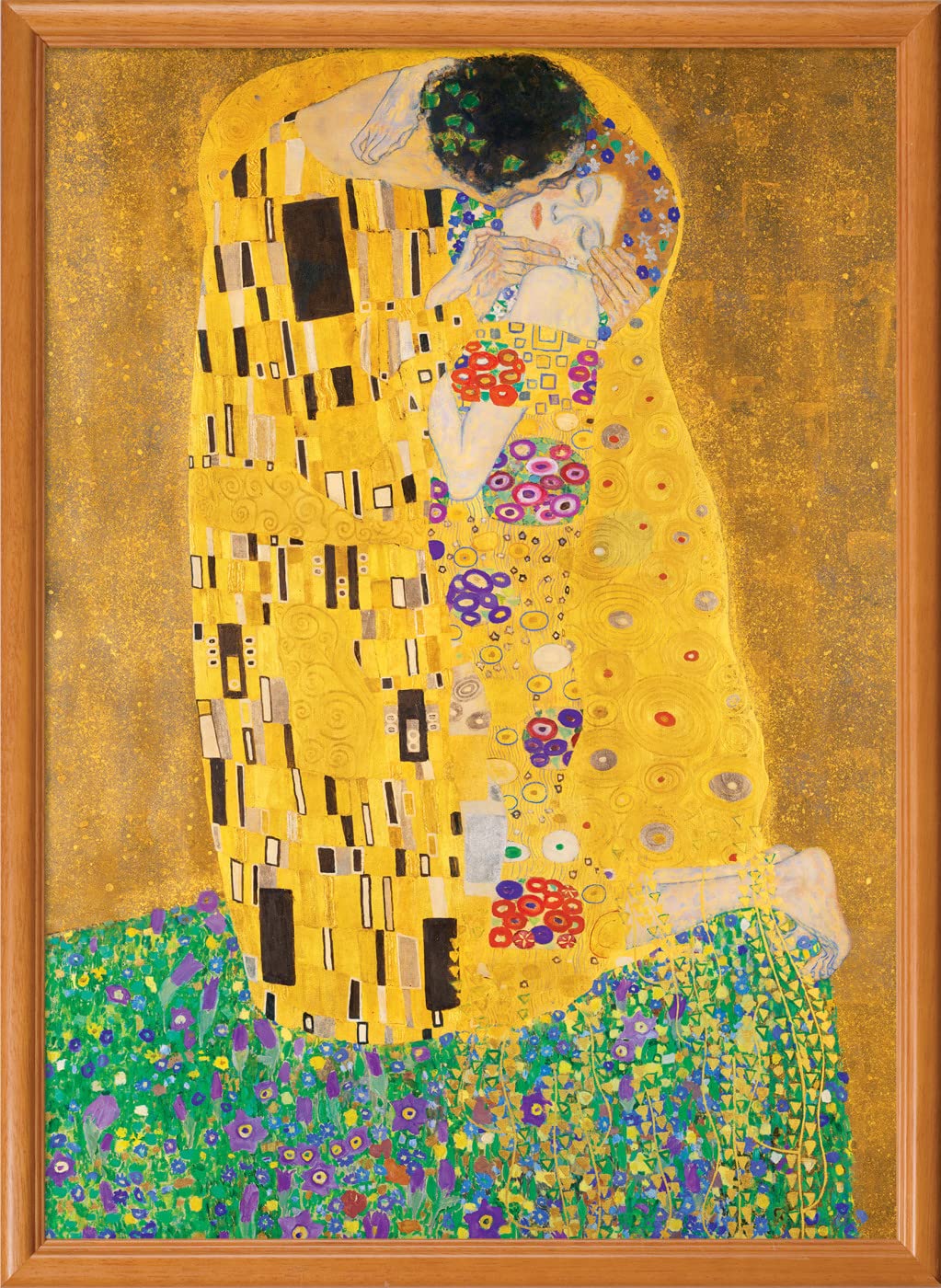 MasterPieces Puzzle 1000 elementów dla dorosłych, rodziny lub dzieci - pocałunek - 19,25 x 26,190 cm - rodzinna amerykańska firma logiczna