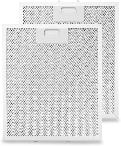 W10169961A Filtro de grasa para campana extractora se adapta a Whirlpool, filtro de ventilación de malla de aluminio de 3 capas de 10.5 x 12