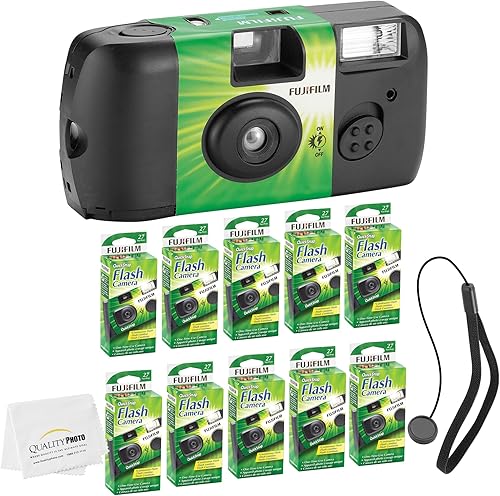 Miniatura 6 de Fujifilm QuickSnap Flash 400 - Cámara desechable, 35mm, paño de microfibra