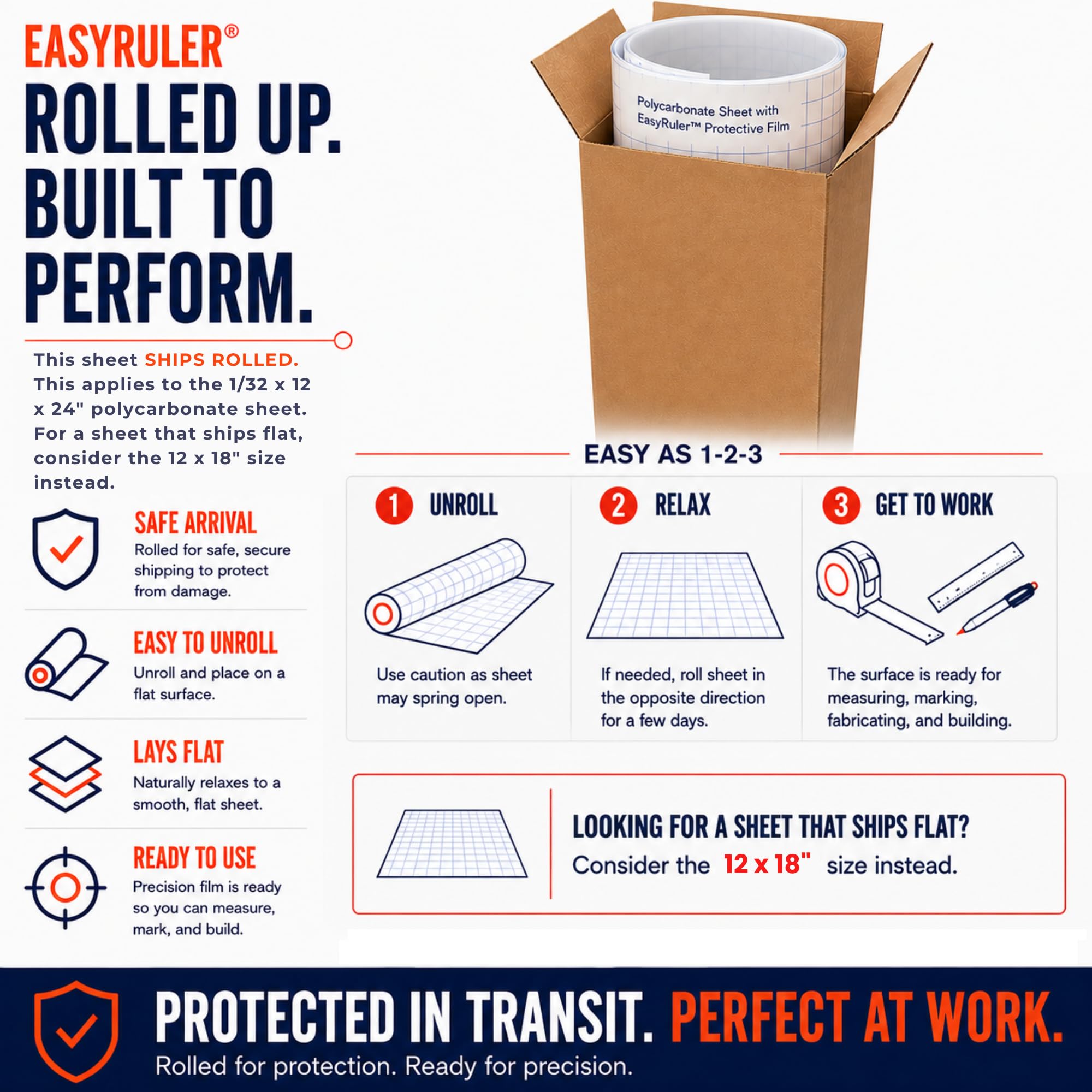 Clear Polycarbonate Sheet - Plexiglass Replacement -7