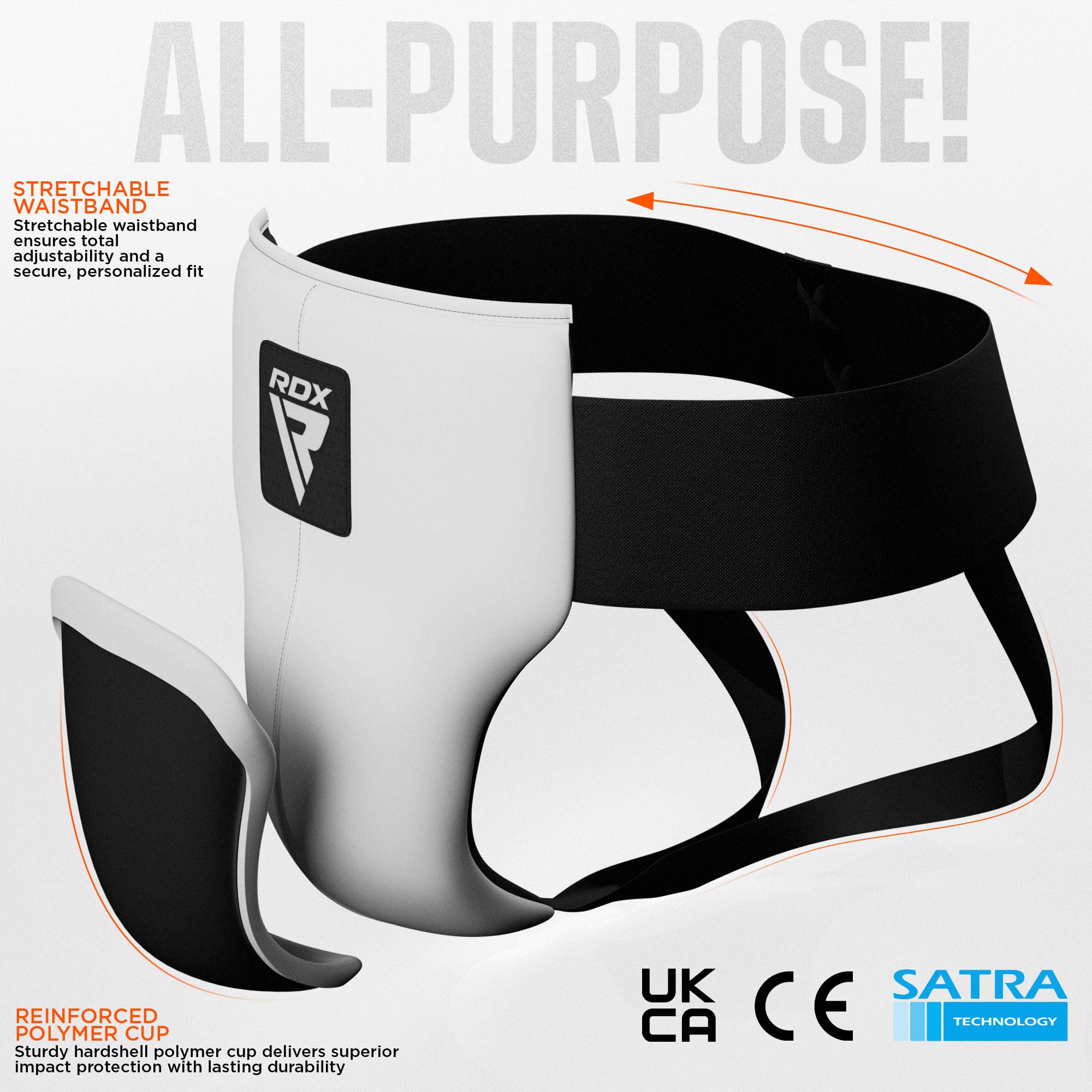 RDX Conchiglia Boxe MMA Uomo Sport Protezione Combattimento Arti Marziali Suspensoir Muay Thai Kick Boxing