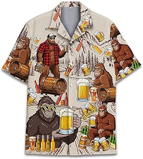 Vintage Cowboy Dinosaur Hawaiian Shirt for Men, Cowboy Dinosaur Button Down, Western Rodeo Shirt Short Sleeve