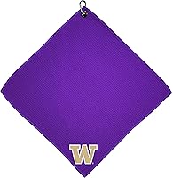 Vista 7 de Team Golf NCAA Adult-Unisex Microfiber Golf Towel, 15x15