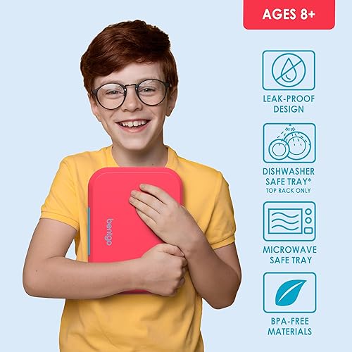 Miniatura 3 de Bentgo Pop - Lonchera estilo bento a prueba de fugas con divisor extraíble para 3-4 compartimentos perfecta para niños de 8 años en adelante apta