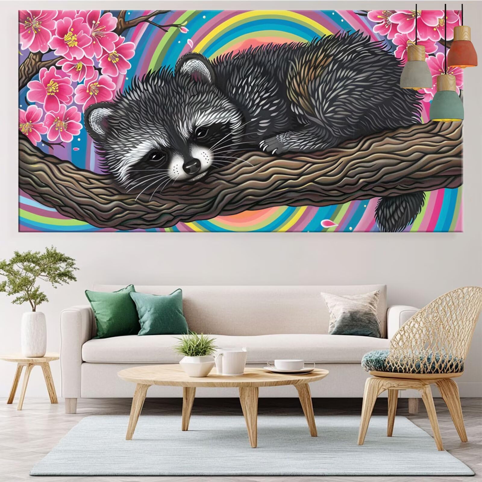 Diamond Painting Tragen Diamond Painting Erwachsene Tier Bastelset Kinder ab 6 Jahre Mosaikherstellung Kreatives Geschenke für Mädchen Anfänger, Diamant Strass Kreuzstich Zimmer Deko 60x120cm Y5-991
