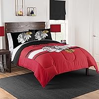 Vista 18 de Juego de edredón y fundas de almohada NHL Pittsburgh Penguins de Northwest, tamaño Full/Queen