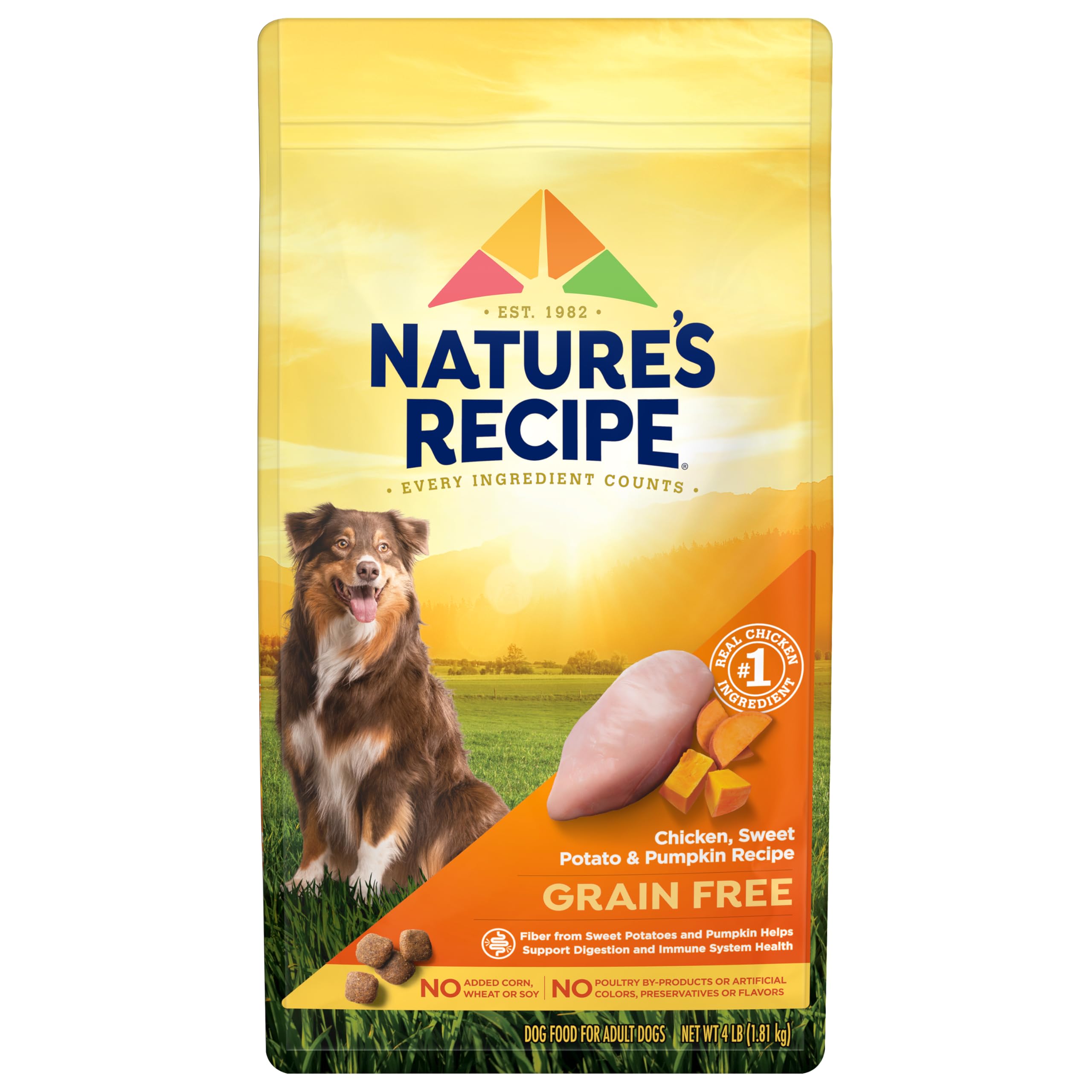 Nature's Recipe Grain Free Chicken, Sweet Potato & Pumpkin Recipe
