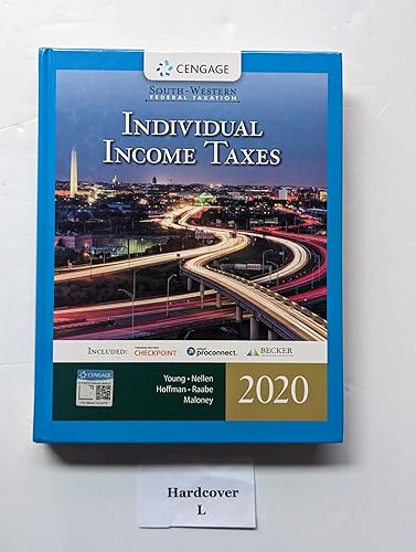 South-Western Federal Taxation 2020: Individual Income Taxes (Intuit ProConnect Tax Online 2020 &amp; RIA Checkpoint 1 term (6 months) Printed Access Card)
