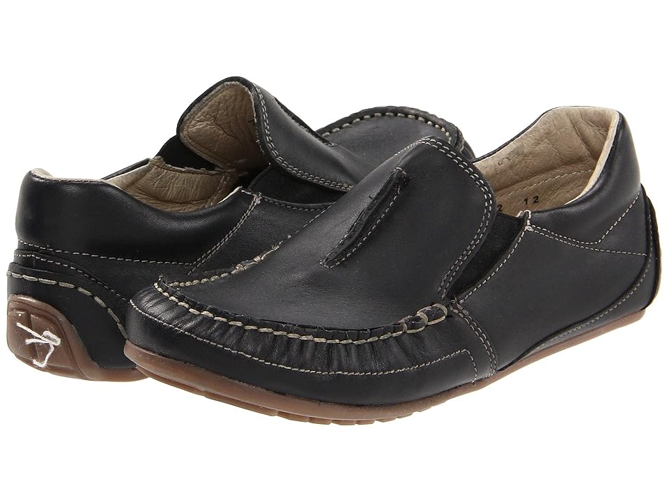 

Kid Express Colton (Toddler/Little Kid) (Black Leather) Boys Shoes