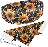 Vista 11 de bvya Funda rígida unisex para lentes de sol, estuche grande para gafas de sol de gran