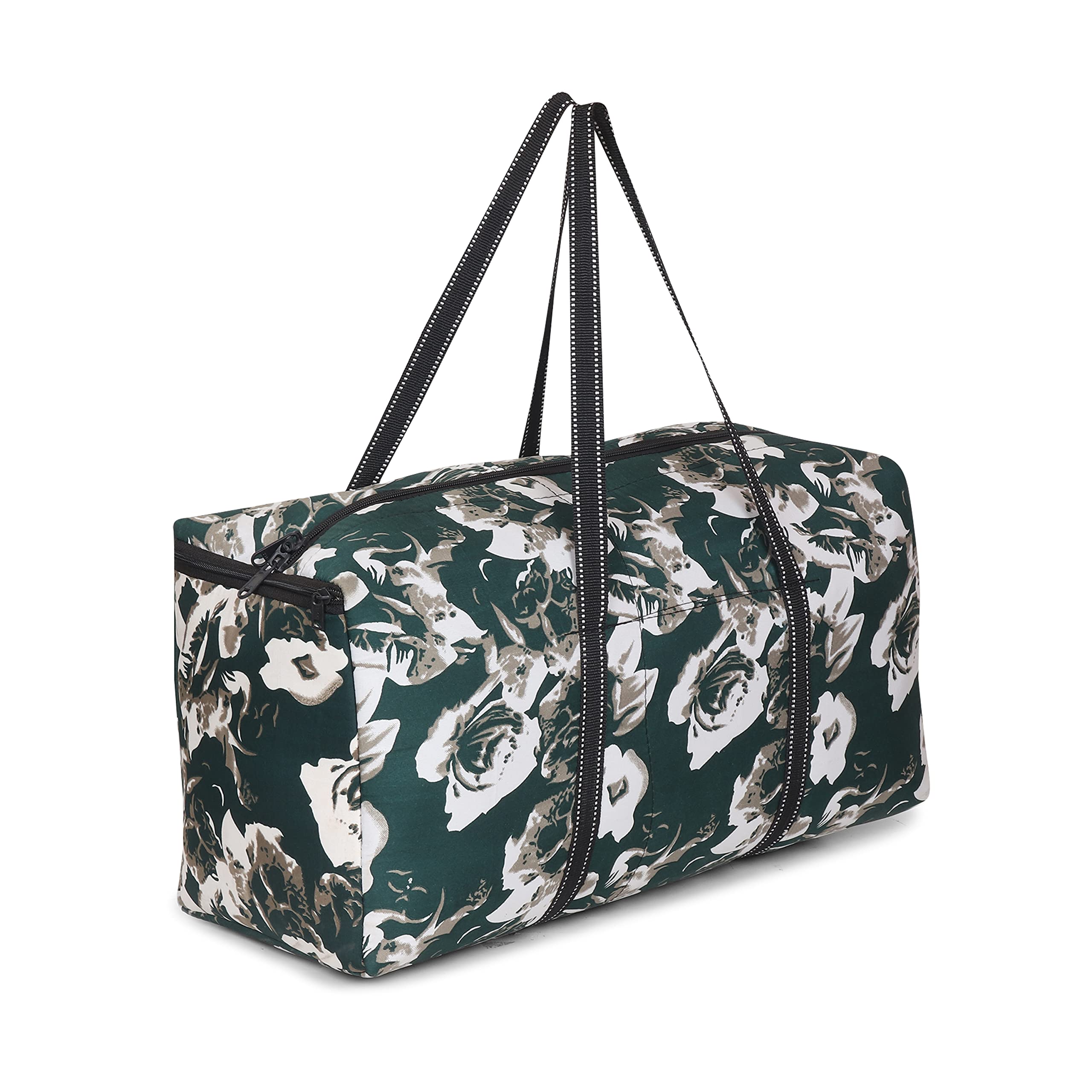 Green & White Travel Bag Man & Woman-image-0
