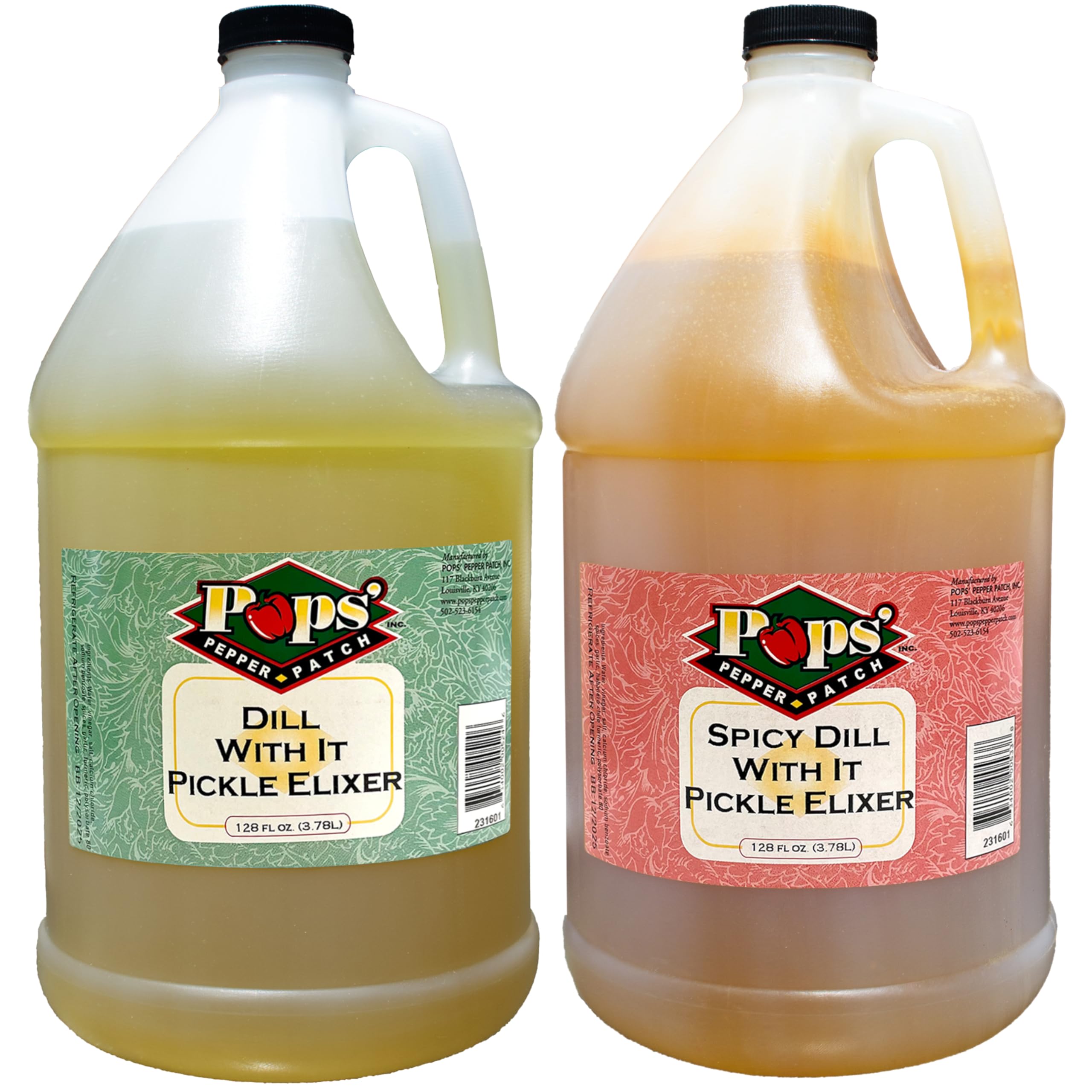 Pops Pepper Patch Pickle Elixir Bundle - Made from Real Dill Pickles for Leg Cramps, Pops, Shots - No Artificial Colors or Flavors - Aids in Hydration