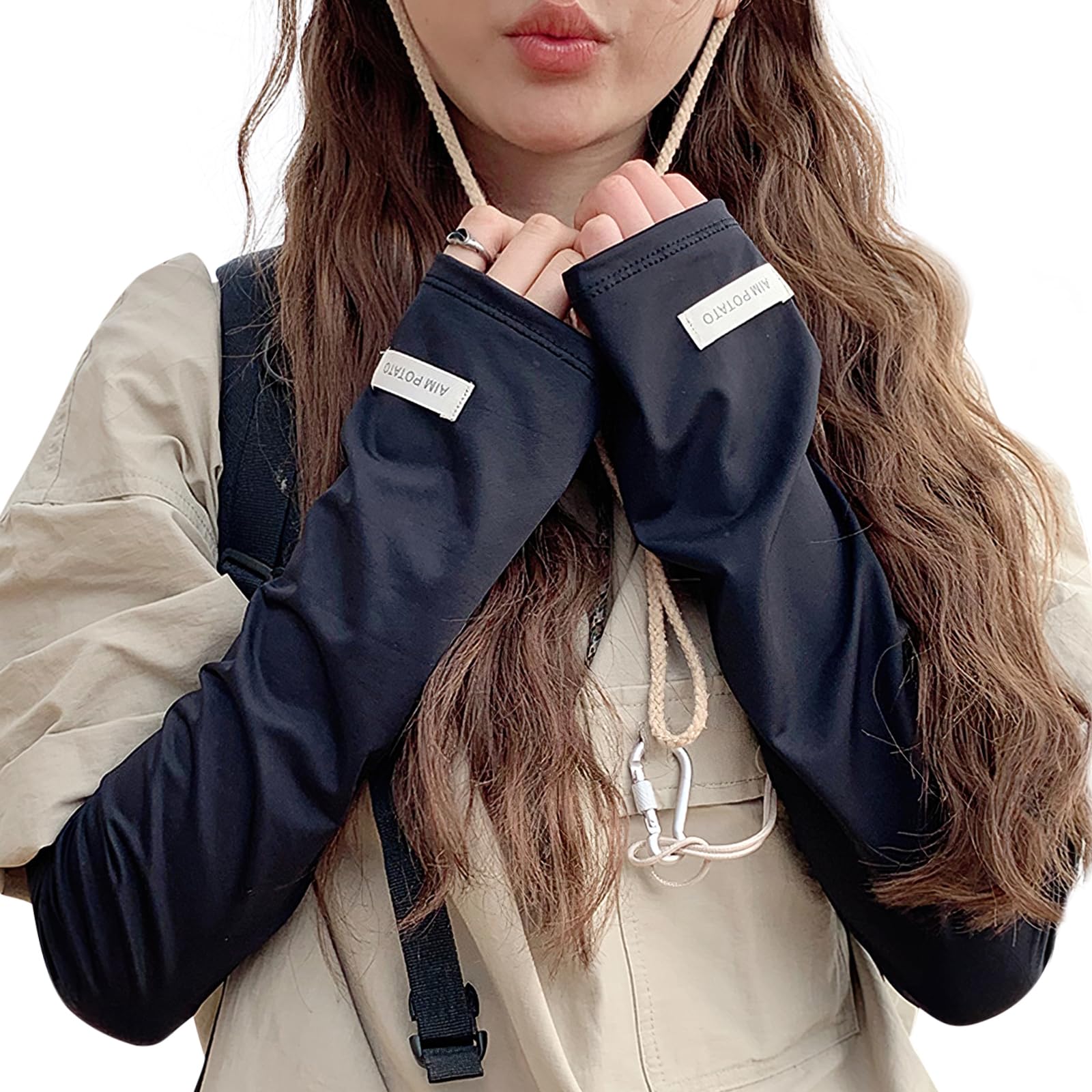 Amazon.co.jp: [Tophana] アームカバー レディース 冷感 【スキンケア