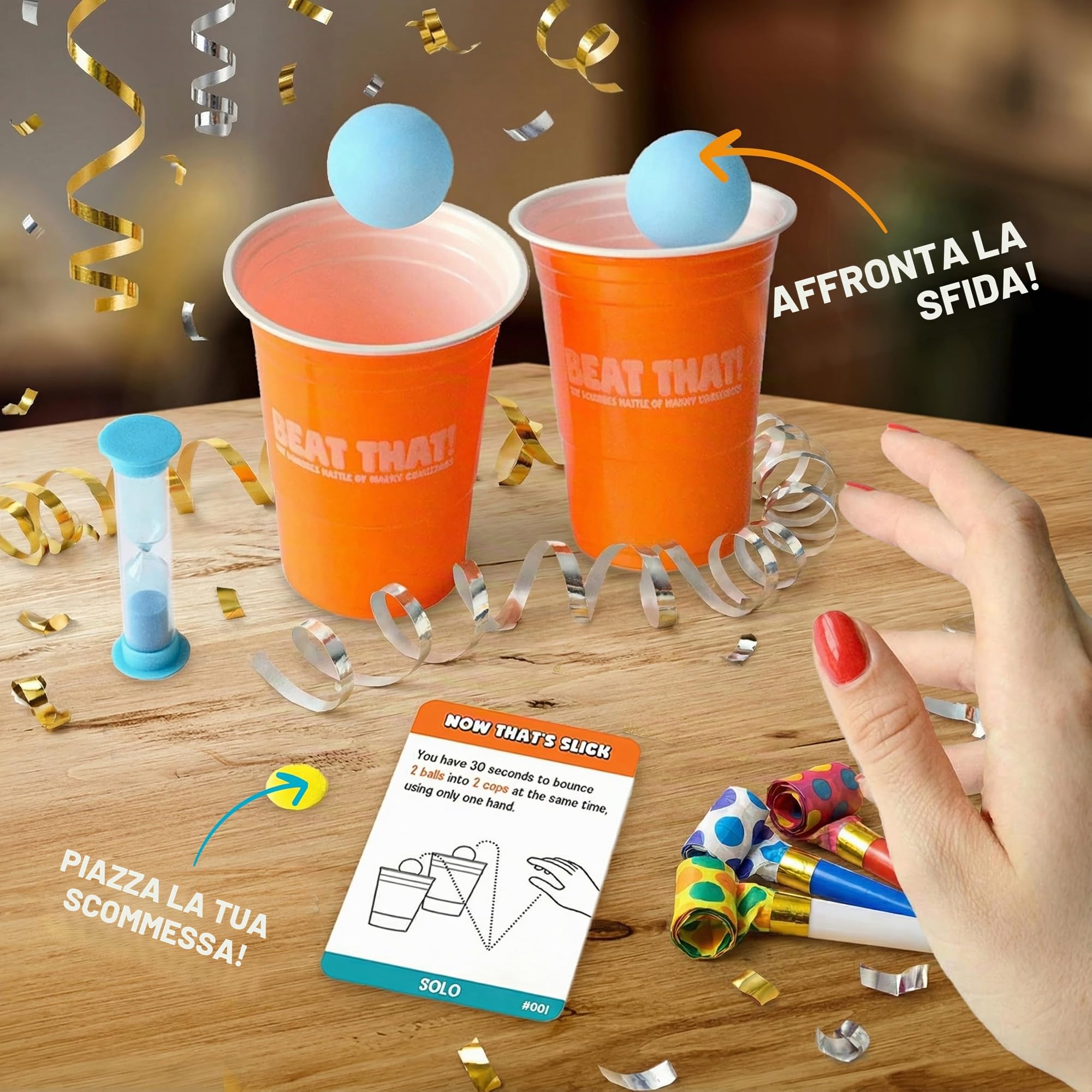 Beat That! - The Bonkers Battle of Wacky Challenges [Gioco per feste in famiglia per bambini e adulti]