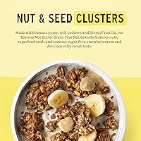 Vista 3 de purely elizabeth Puramente Elizabeth GrainFree Superfood Granola GlutenFree Vegan + Paleo Keto Certificado hecho con puré orgánico 8oz, mantequilla