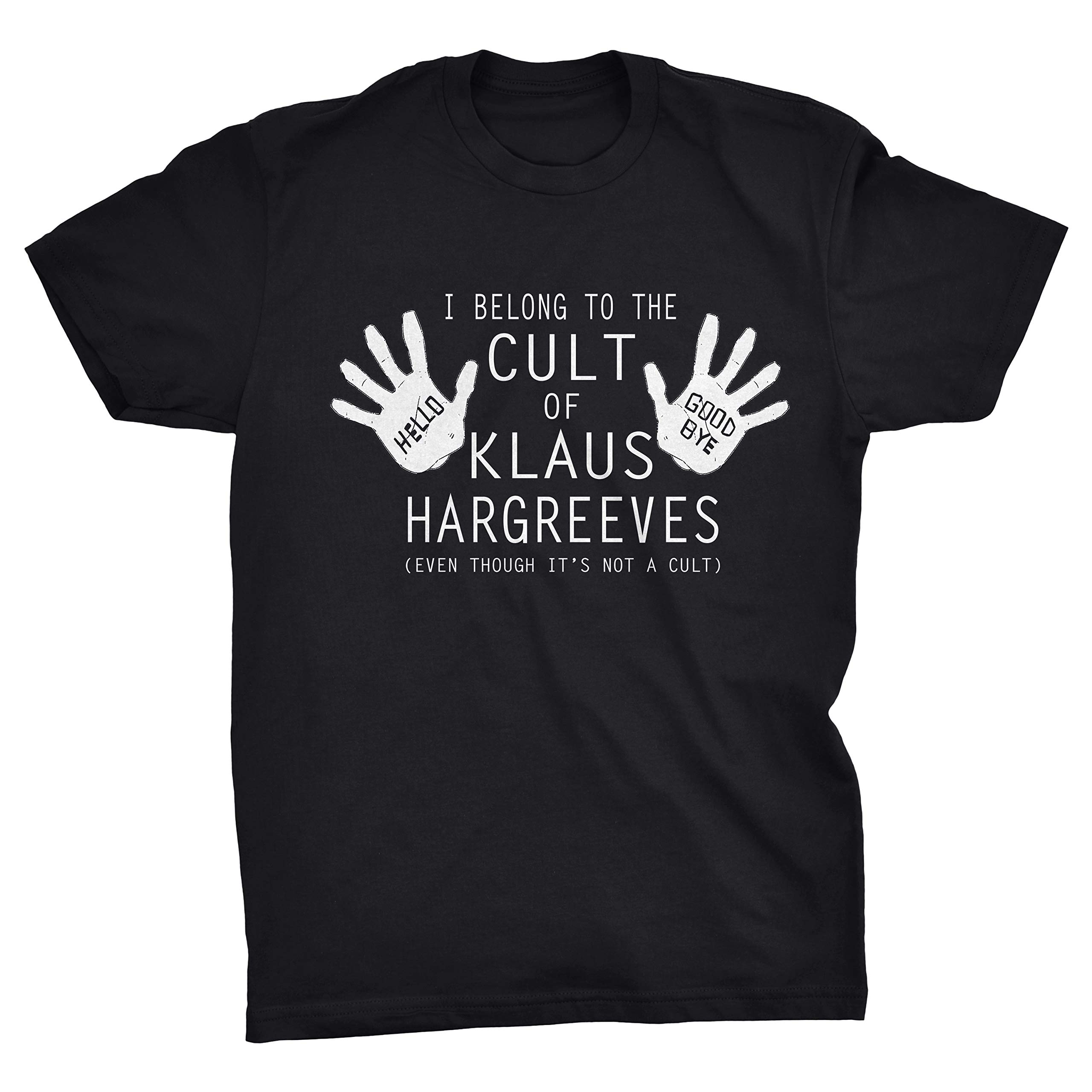 Viper Klaus Hargreeves Umbrella Cult Hello Goodbye T-Shirt (Black, S)