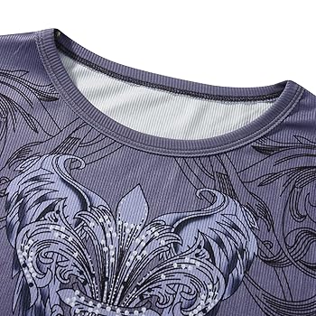 Women Vintage Slim Fit Y2k Tops Graphic Print Long Sleeve