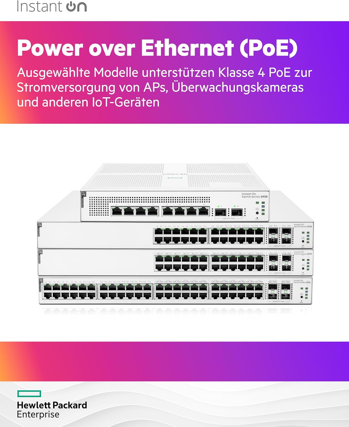 Aruba ION 1930 48G 4SFP+ 370W SW Switch