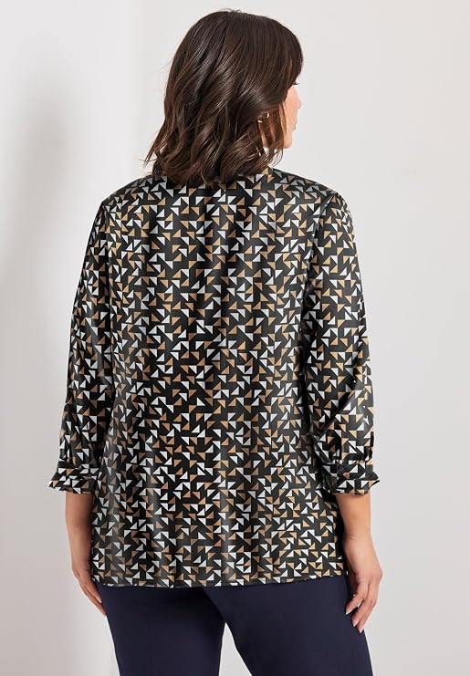 Avenue Pintuck Popover Top