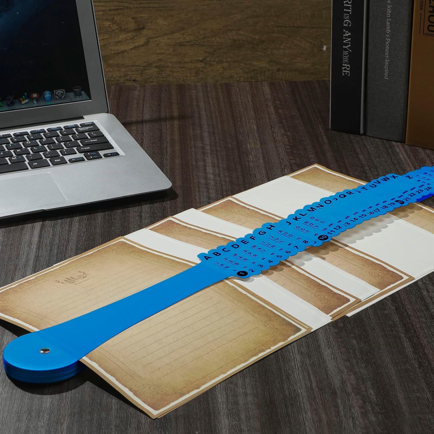 PerKoop Plastic All Purpose Document Sorter Alphabetical File Organizer