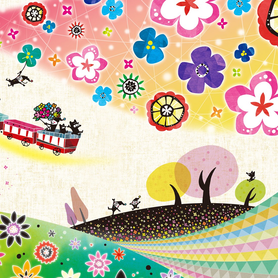 Amazon.co.jp: Kawaii Art For A Happy Life – Framed Art 