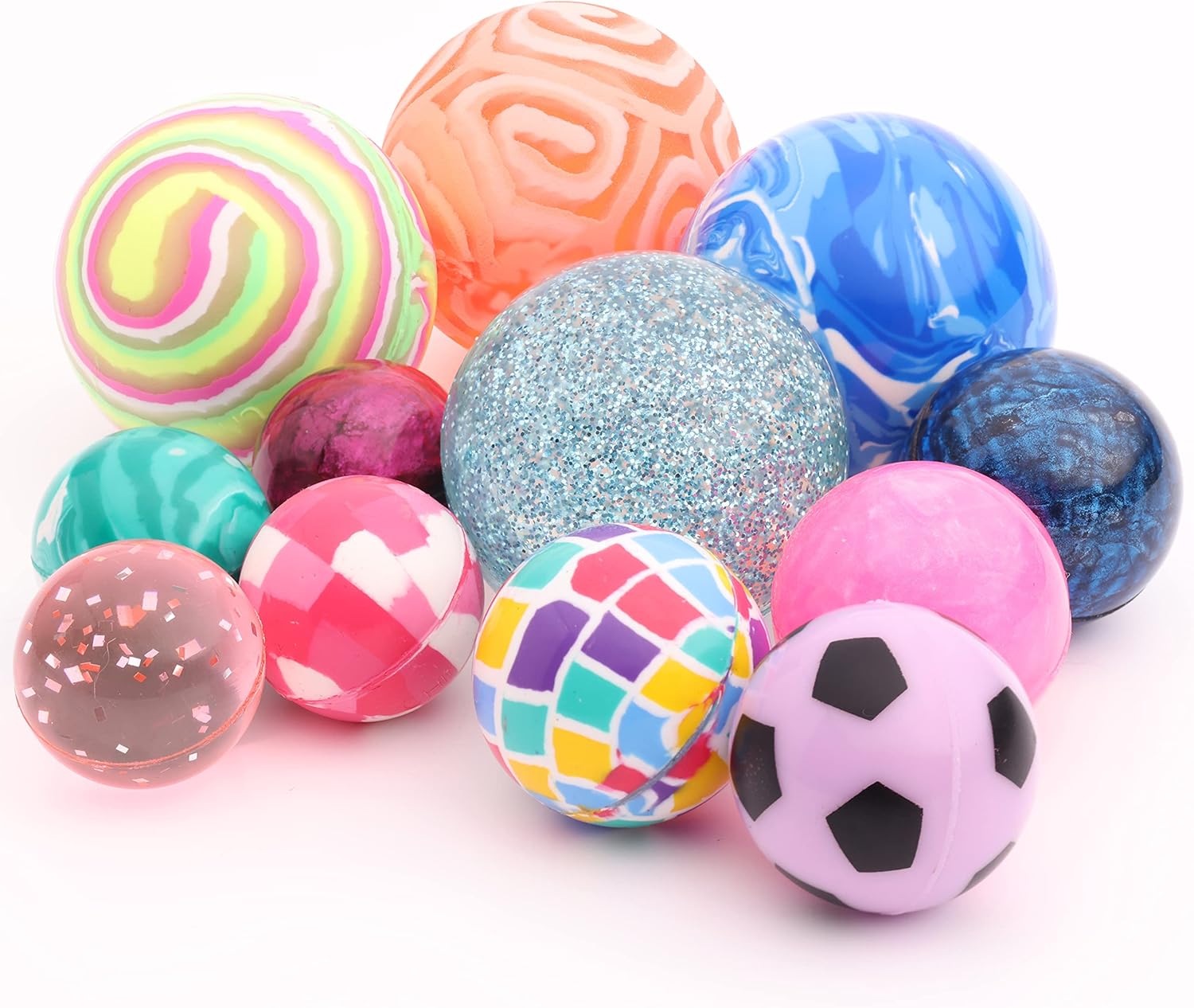 Bouncy Balls 12 Bouncing Balls Assorted Pack Togo Ubuy