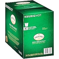 Vista 2 de Twinings de Londres Té de desayuno irlandés K-Cups para Keurig, 24 unidades (Paquete de 4)