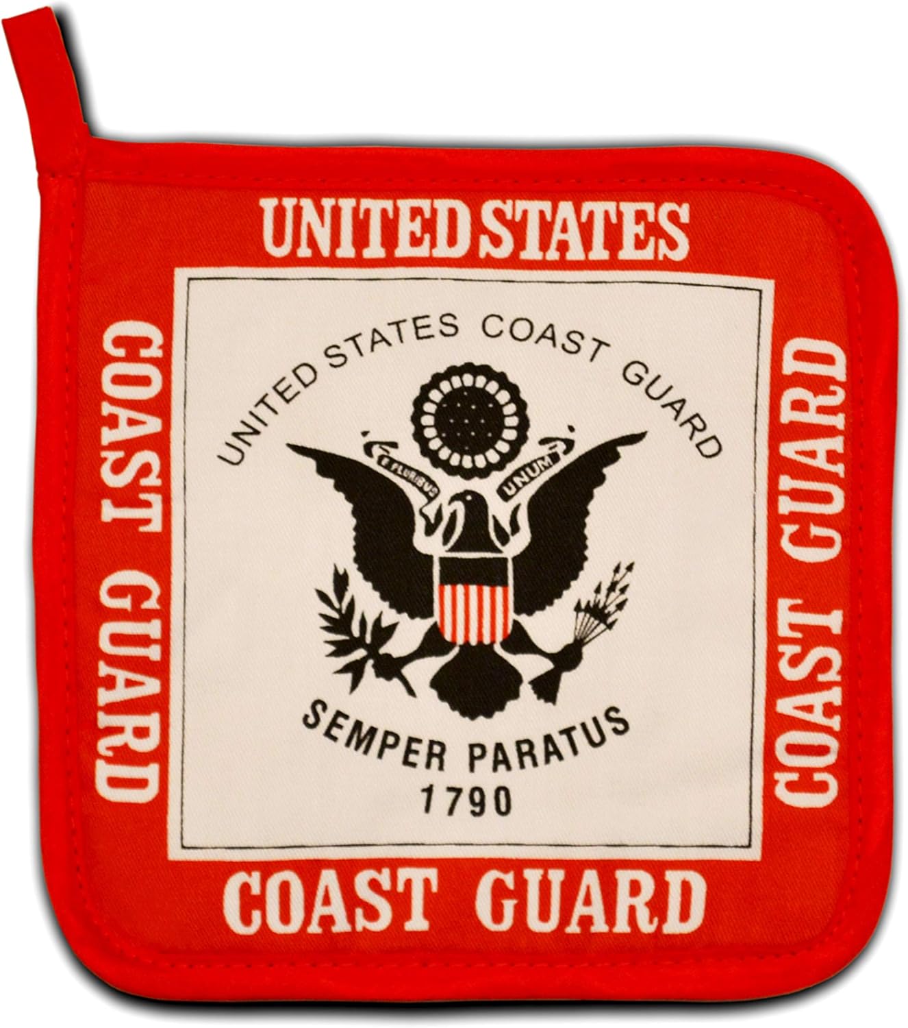 U.S. Coast Guard Kitchen & BBQ Set w/ Apron, Oven-mitt & Pot-holder