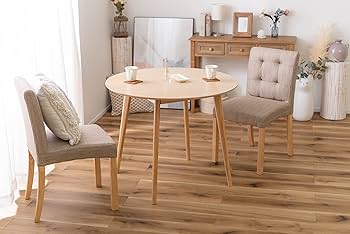 Amazon | ラウンドテーブルTAP-001NAW90×D90×H72 | 東谷(Azumaya-kk