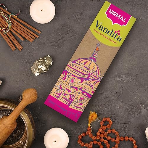 Miniatura 5 de Nirmal Vandita Premium Fragancia 140 Masala Spice - Barra de incienso Agarbatti por Shubhkart (paquete de 2)