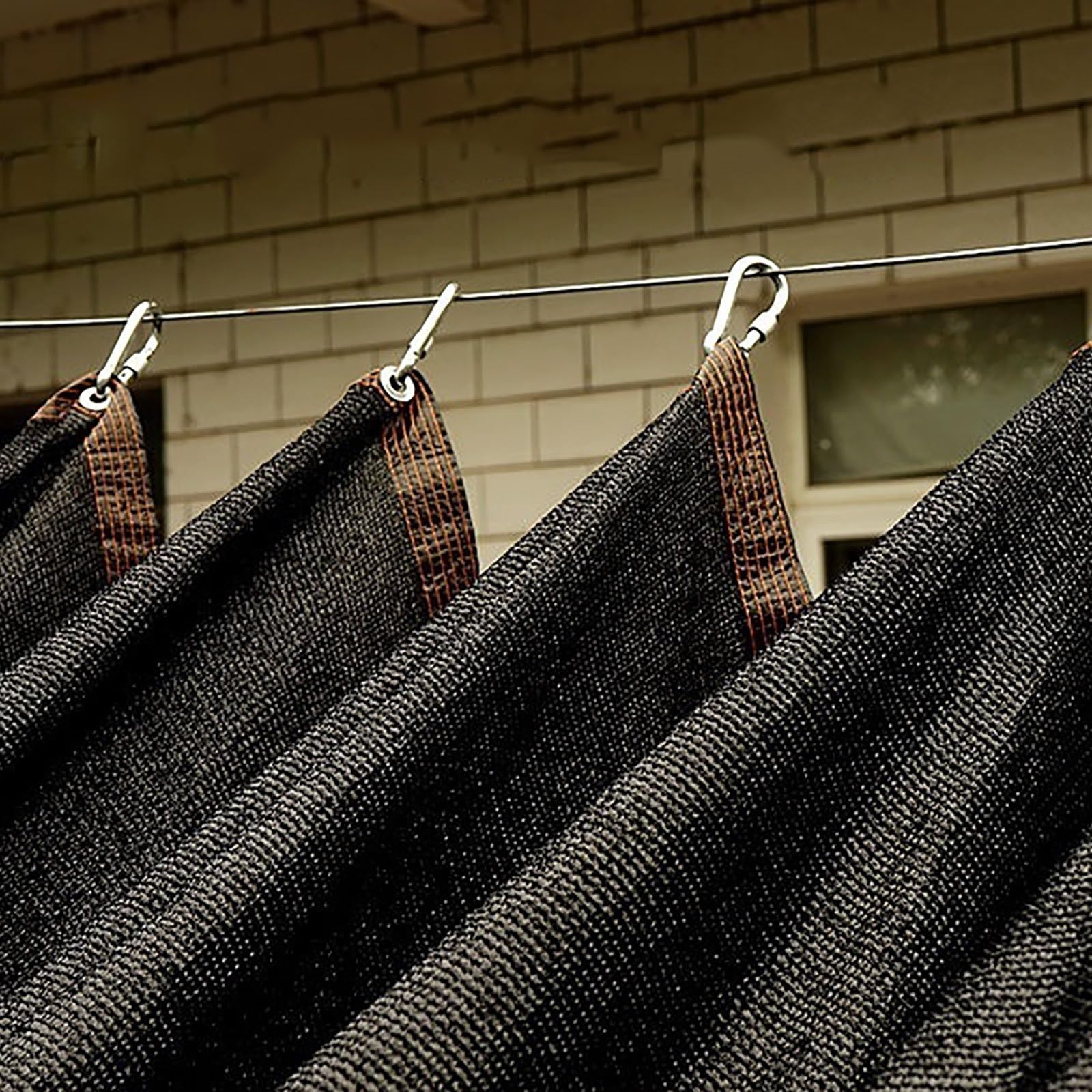 Tenda parasole retrattile da 4 x 4 m, con kit di montaggio, protezione dai raggi UV, per gazebo Pera Patio Backyard – & Slish Outdoor Solut