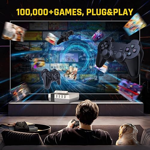 Miniatura 2 de Kinhank Super Console Cube X3 with 100000 Games Video Game ConsolesS905X3 ChipEmuelec45Android 90 TVCoreELEC 3 Systems in 1 4K TV HDAV Output5 USB
