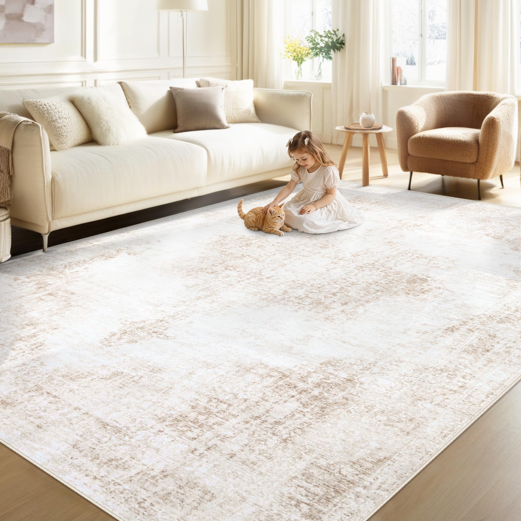 MXSANYOO Vintage 6x9 Area Rug