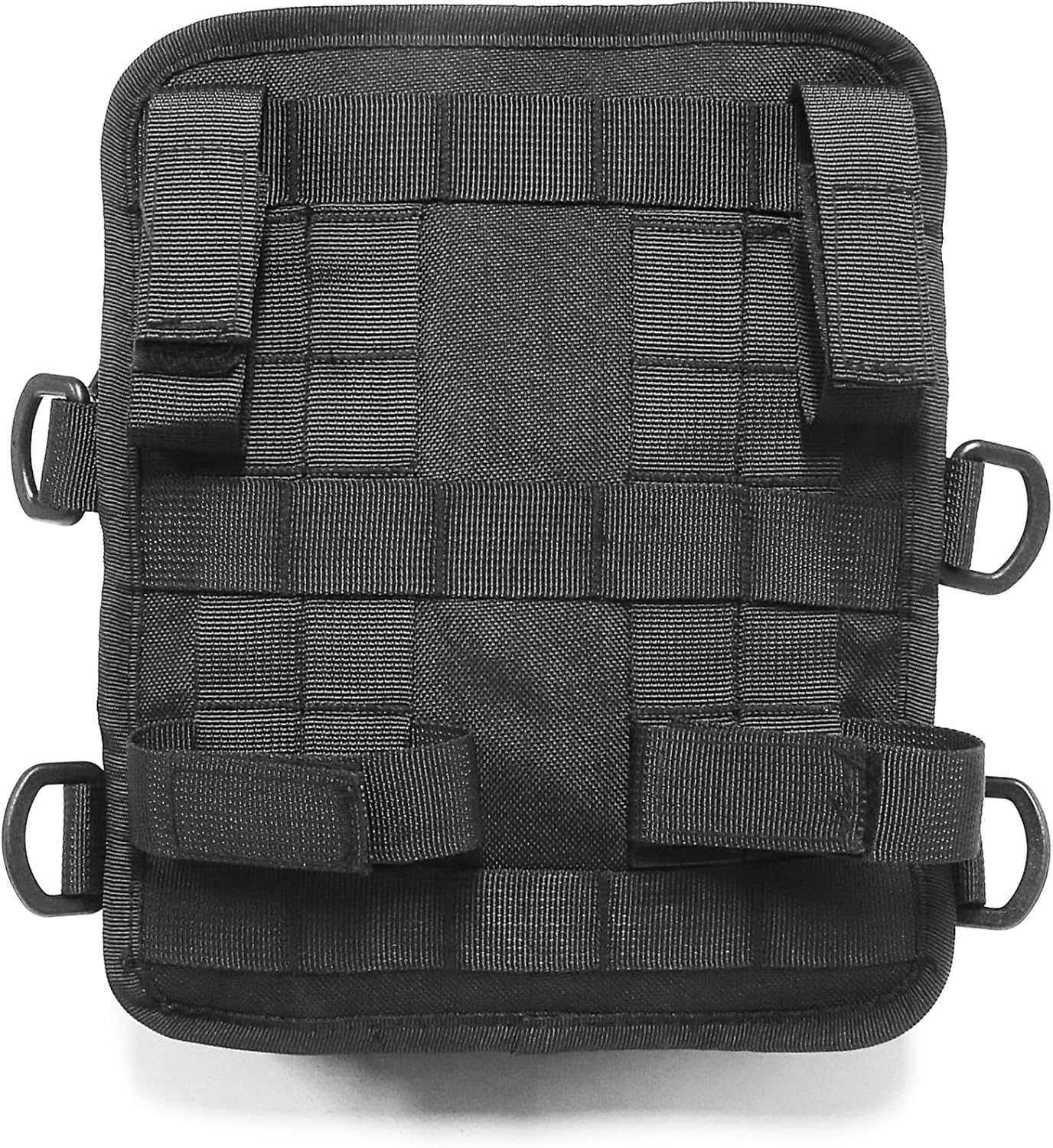 MZS Motorcycle Handlebar Bag, 6.5L Motorcycle Sissy Bar Bag Tool Pouch Saddle Bag, Universal Front Fork Storage Accessory Handle Molle Side Bags fit Cruiser Street Adventure Dirt Bikes Ebike Scooter