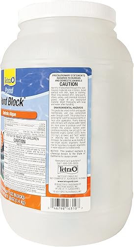 Miniatura 4 de Bloque de estanque TetraPond 50 unidades ayuda a controlar el crecimiento de algas en estanques de peces ornamentales