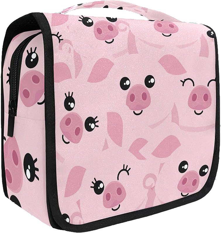 senya Necessaire de viagem suspensa com compartimentos e gancho