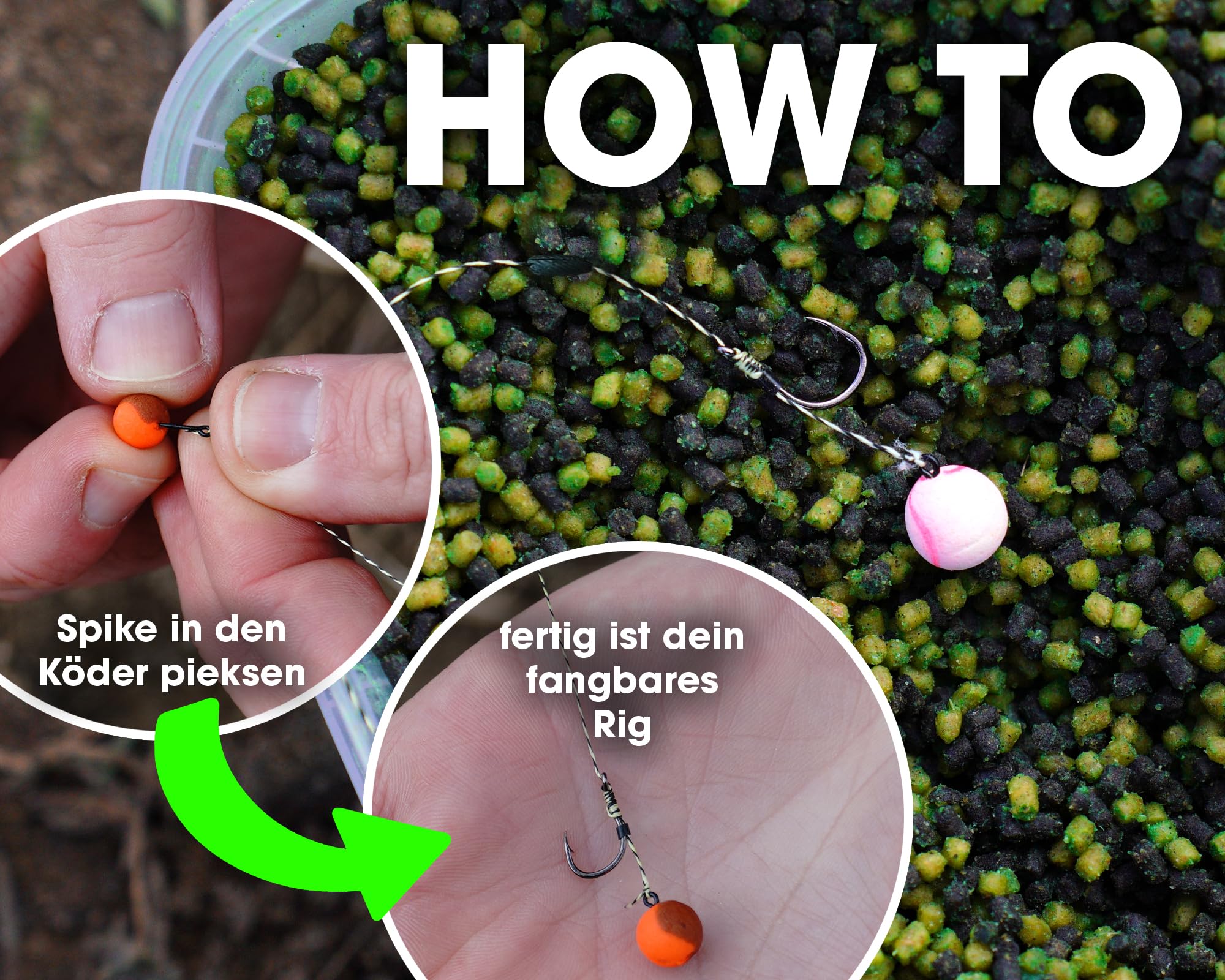 Angel-Berger Magic Baits Method Rig Feeder Rig Feedervorfach und Feederhaken Vorfach Angelhaken Feederrig Feederfischen