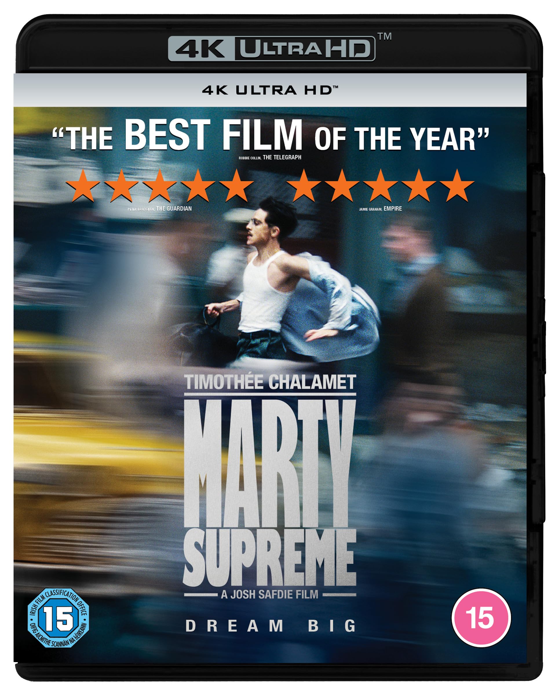 4K UHD BLU-RAY   MARTY SUPREME     BRAND NEW SEALED UK STOCK