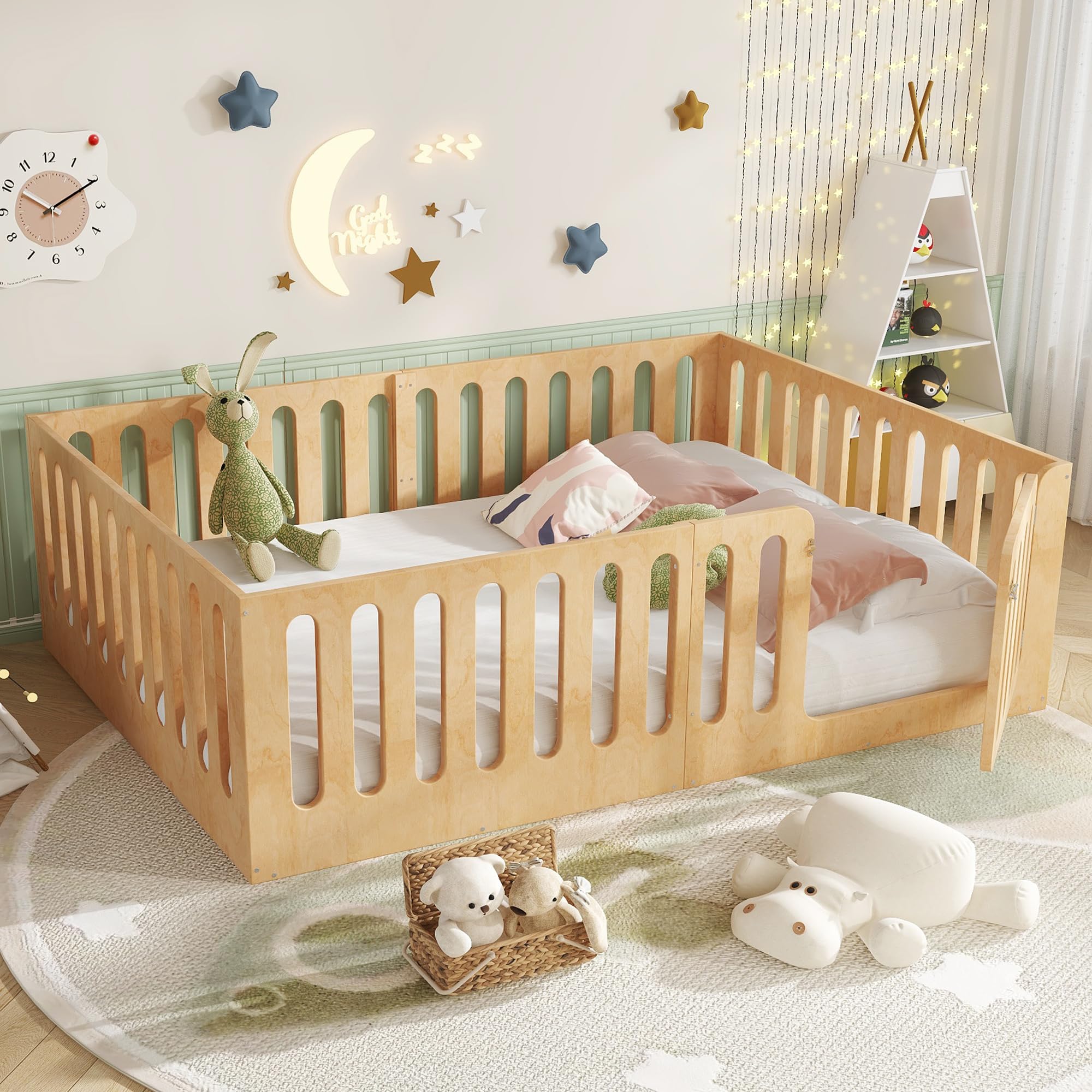 Bellemave Full Size Montessori Bed