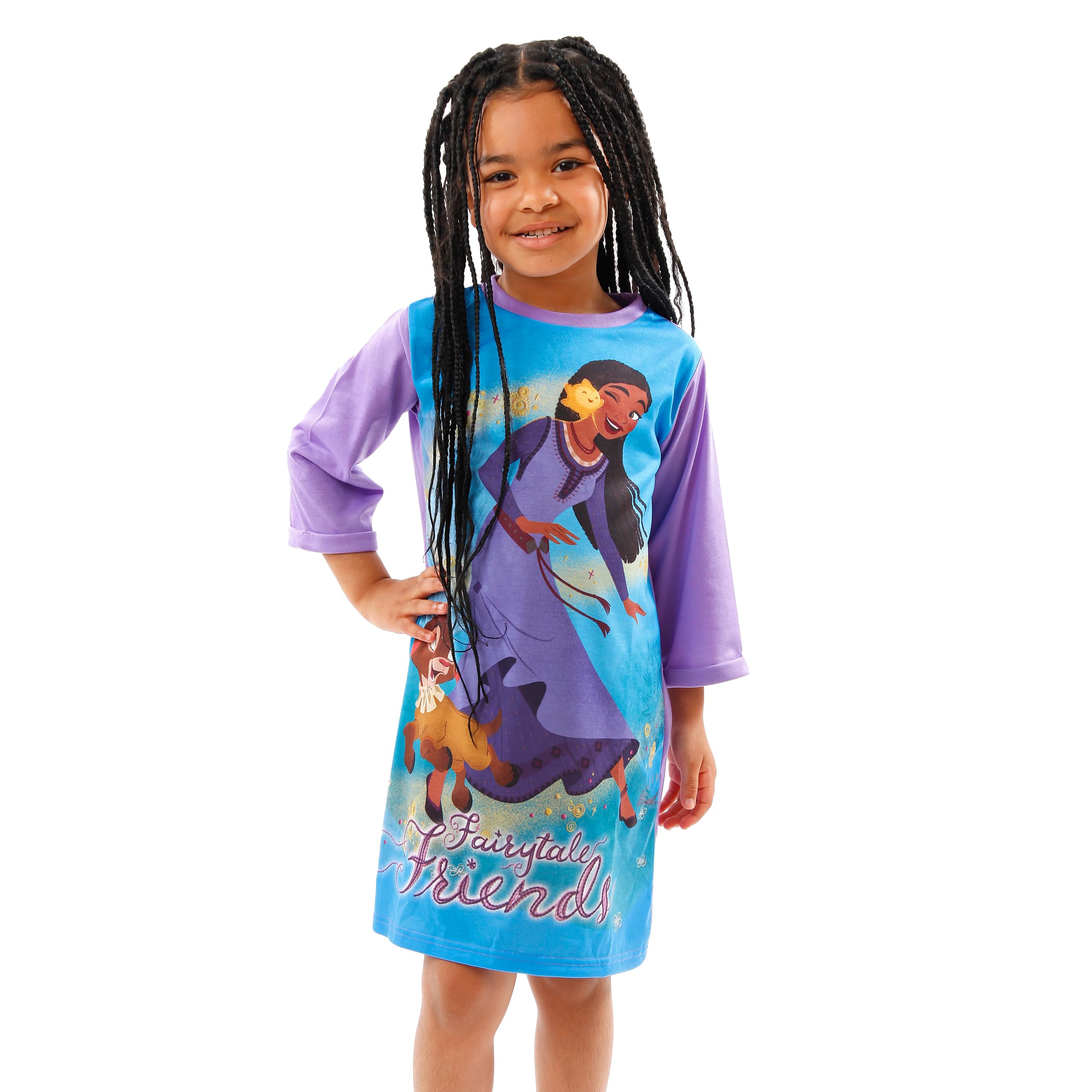 Disney Camison Nina Wish | Wish Pijama Niña | Camisón Niña