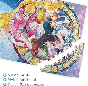 Amazon.co.jp: パズル 美少女戦士セーラームーン アニメ 500ピース