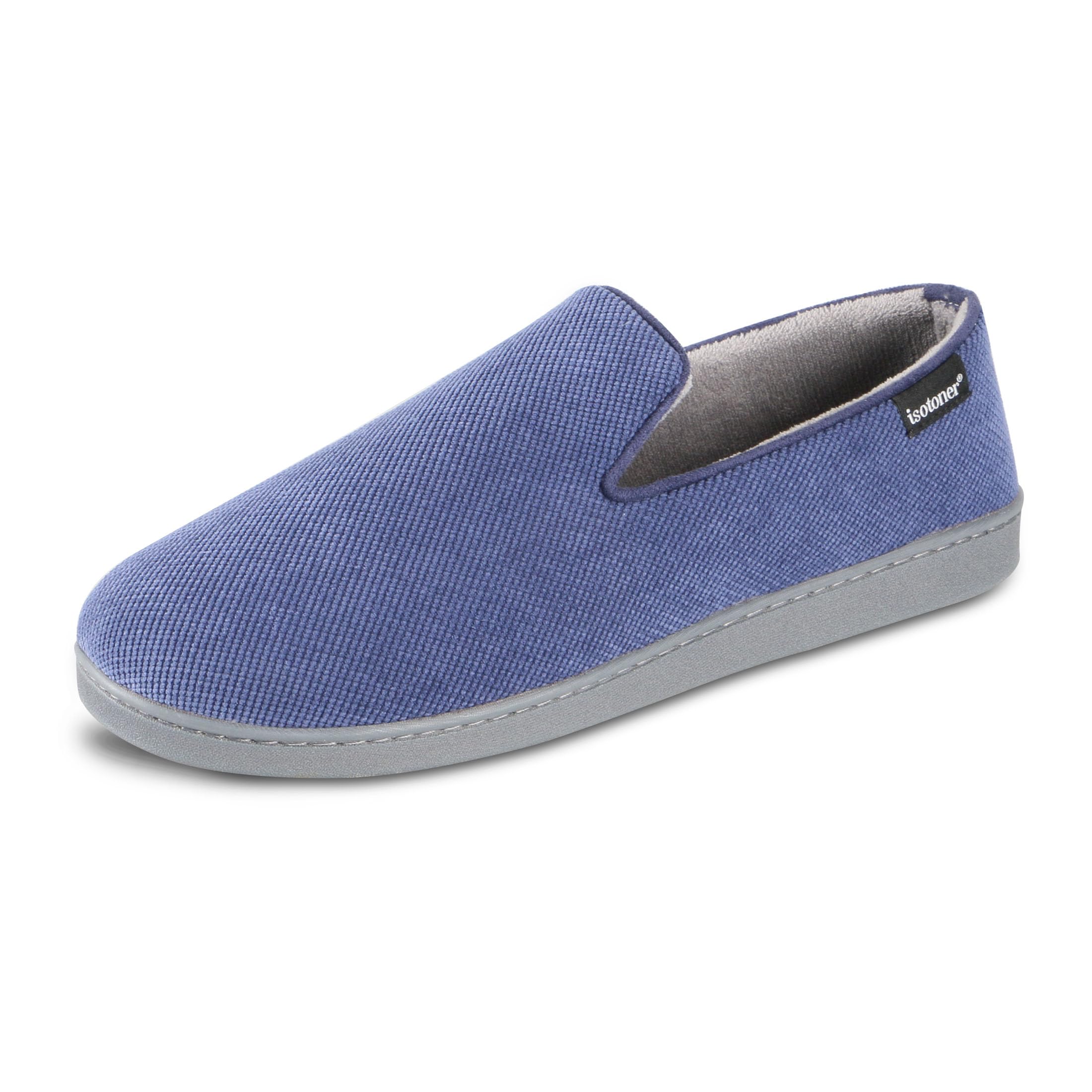 Isotoner Diamond Corduroy Slip Slipper